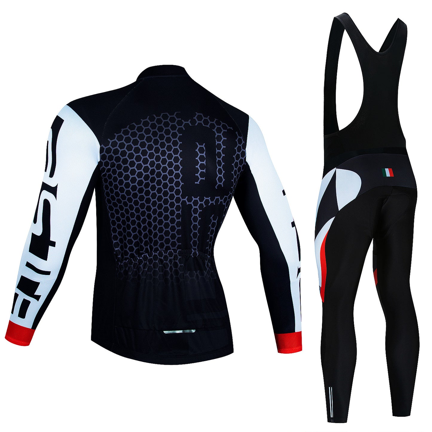 Men's Long Sleeve Cycling Suit - Breathable & Sweat-wicking